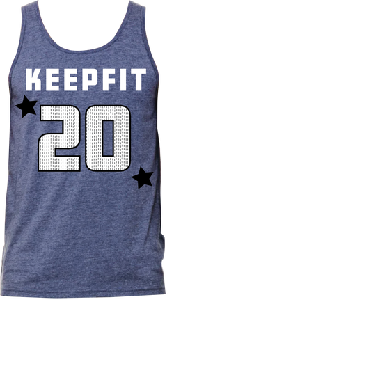 Unisex Jersey Tank Heather Grey